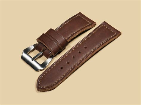 panerai radiomir brown strap|Panerai radiomir strap replacement.